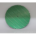 14inch Diamond Lapidary Glass Κεραμική πορσελάνη Magnetic Dot Pattern Grinding Flat Lap Disk